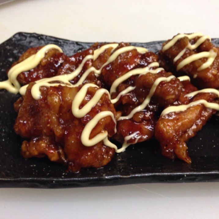 ピリ辛照り焼きチキン